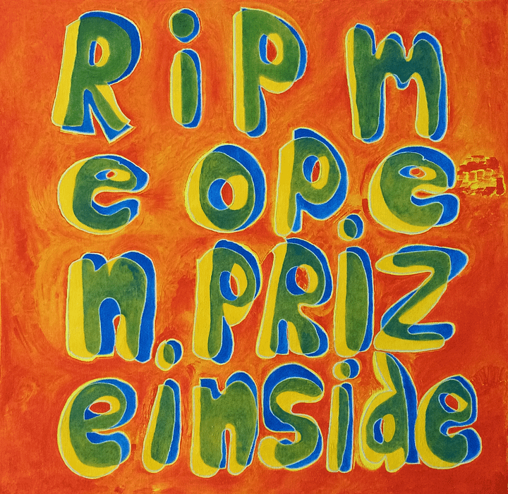 Rip Me Open Prize Inside Print product image (1)
