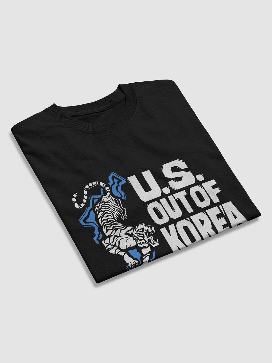 US Out of Korea (Black T-Shirt) product image (4)