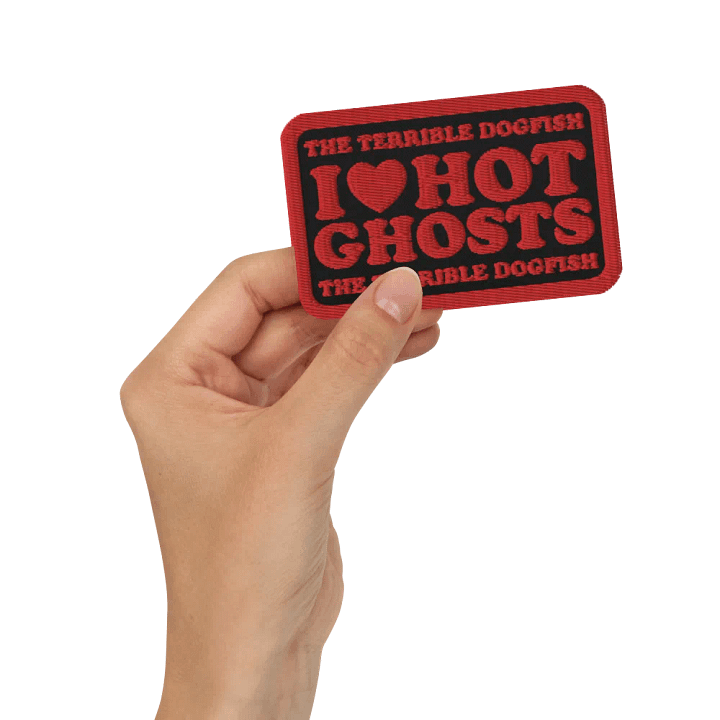 HOT GHOSTS Embroidered PATCH product image (2)