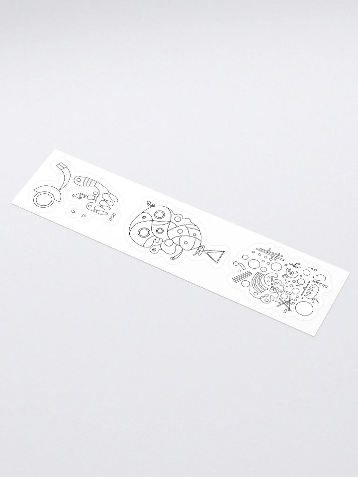 Color-Your-Own Kandinsky's Stickers! product image (1)