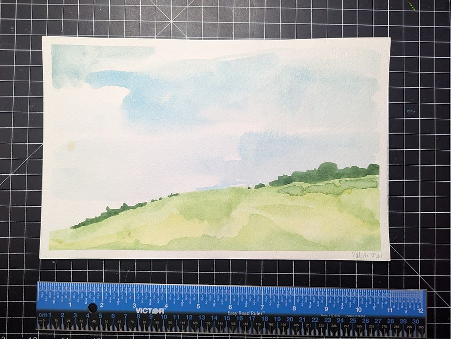 Original Art - Hilltop product image (1)