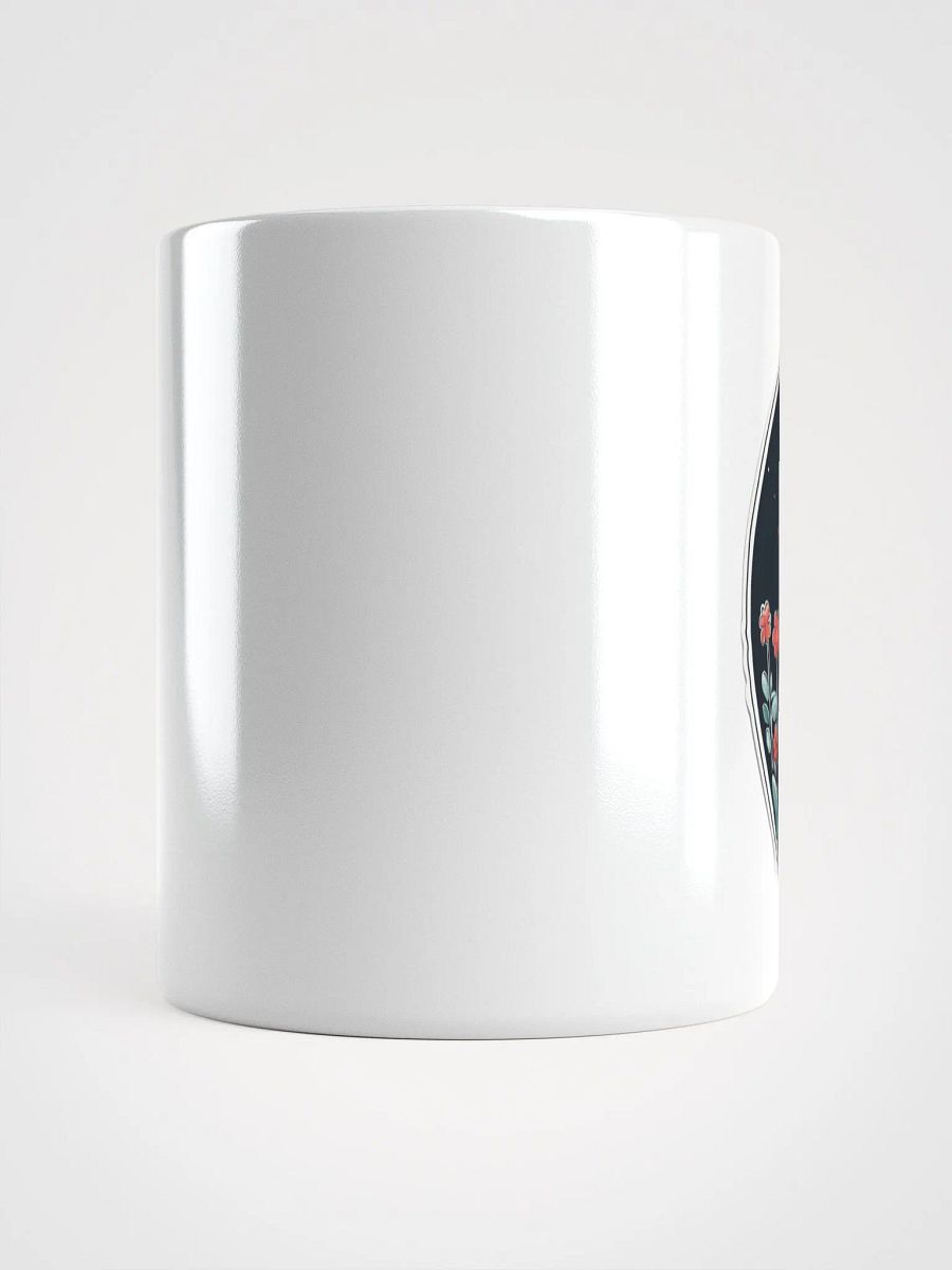 Red Daisy White Glossy Mug product image (10)