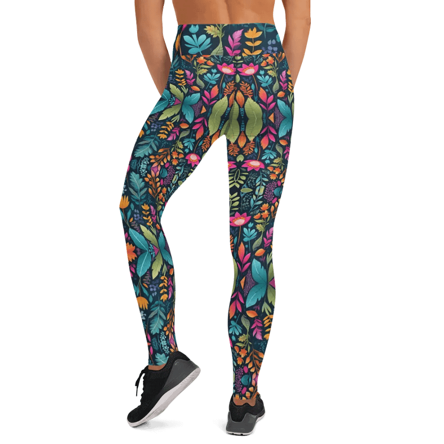 Harmony Bloom Yoga Leggings Limited Édition product image (5)