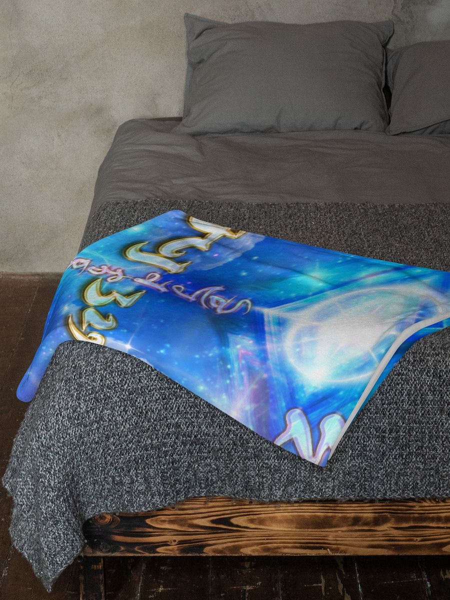Angelic Diamond Light Light-Tech Fleece Blanket product image (5)