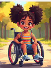 Willow’s Whirlwind Wheels: A Heartwarming Picture Book About Disability, Confidence & Friendship (Ages 3-7) product image (3)