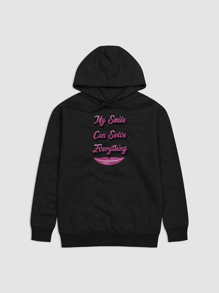 My Smile Can Solve Everything Funny Hoodie product image (2)