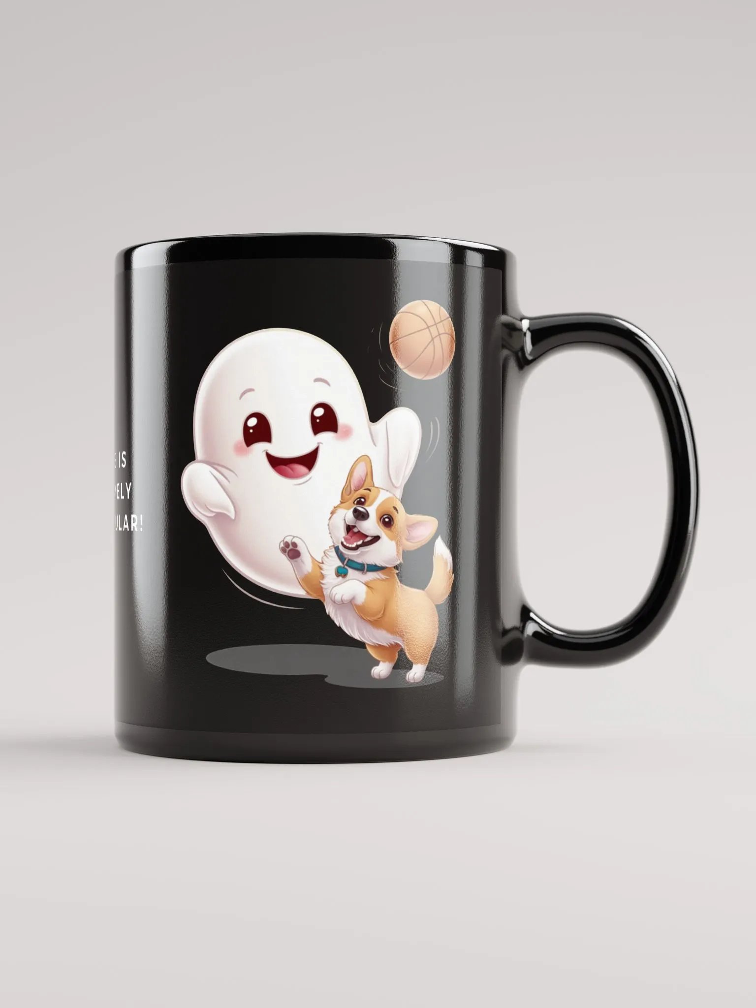 Ghostly Playtime Pals Halloween Mug product image (1)