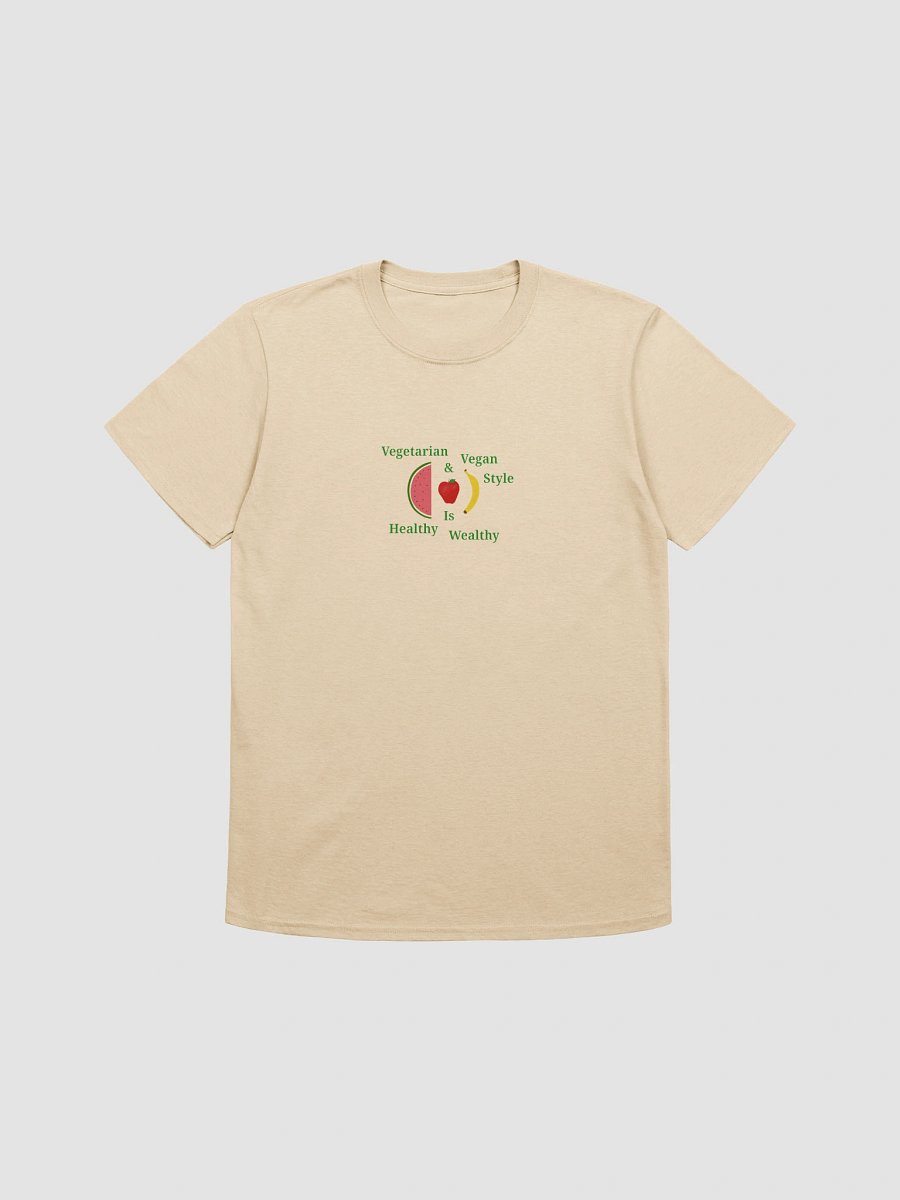 Healthy & Wealthy Vegan T-Shirt product image (1)