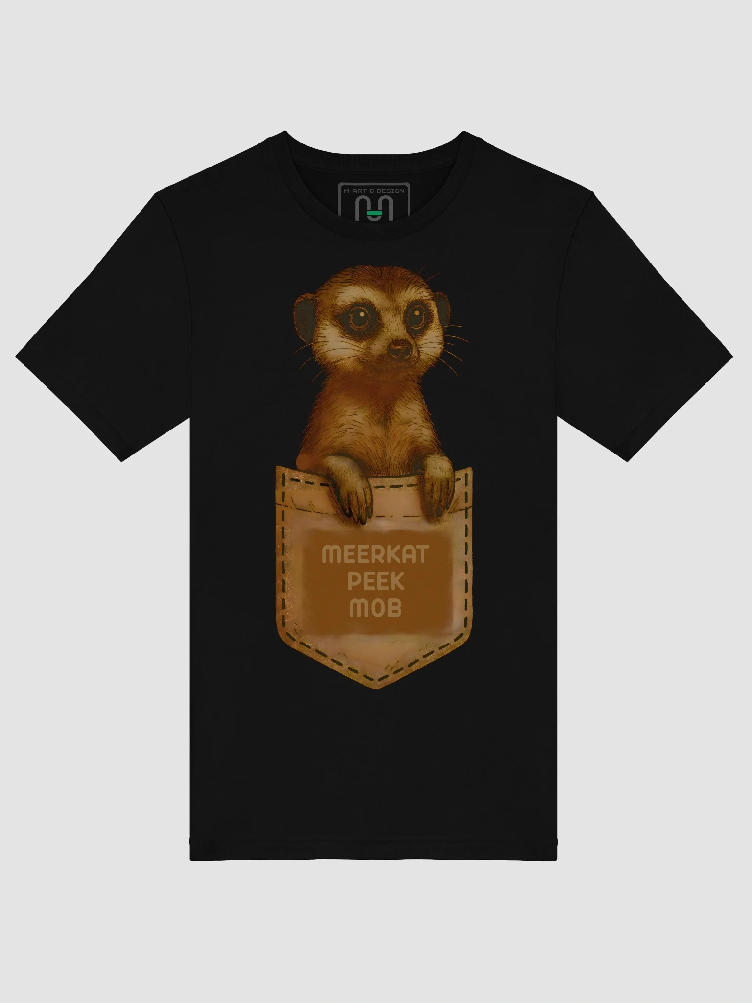 Meerkat-Peek Mob Tee – Desert Agents on Duty product image (5)