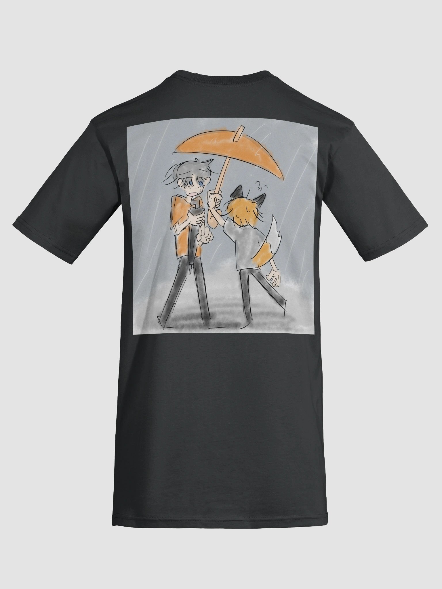 HenLee and Ray the Fox long t-shirt product image (41)