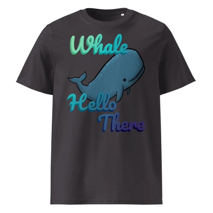 Whale Hello There Organic Cotton T-Shirt product image (4)