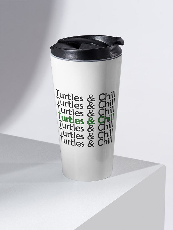 Turt. Chill. Repeat. Coffee Tumbler product image (1)