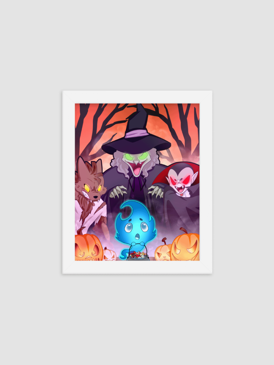 Haunted Nimbus Framed Poster product image (2)