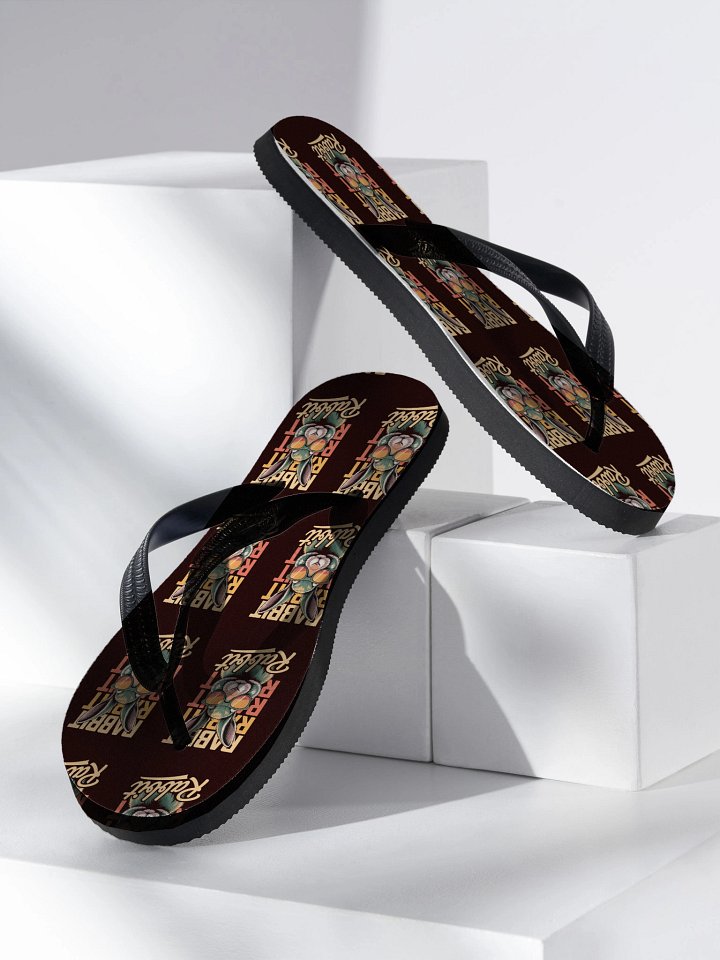 Serious Rabbit Repeat Flip-Flops product image (2)
