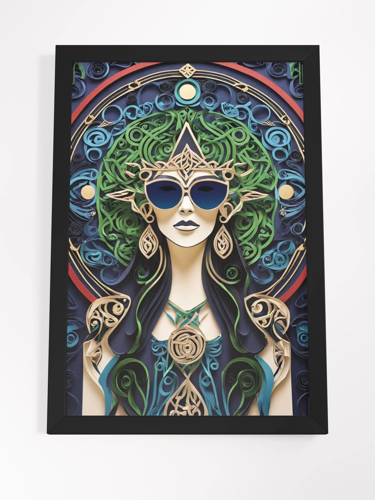 Winter Wiccan 14 - Framed Matte Poster product image (4)