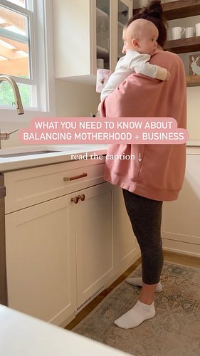 ✨Let’s talk about juggling motherhood and running a business. I see you trying to find that sweet spot, I really do. It’s lik...