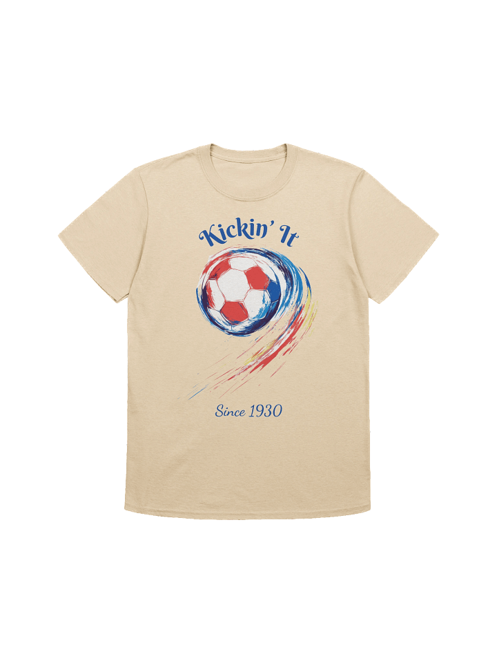 Dynamic Soccer Ball Art Unisex T-Shirt product image (2)