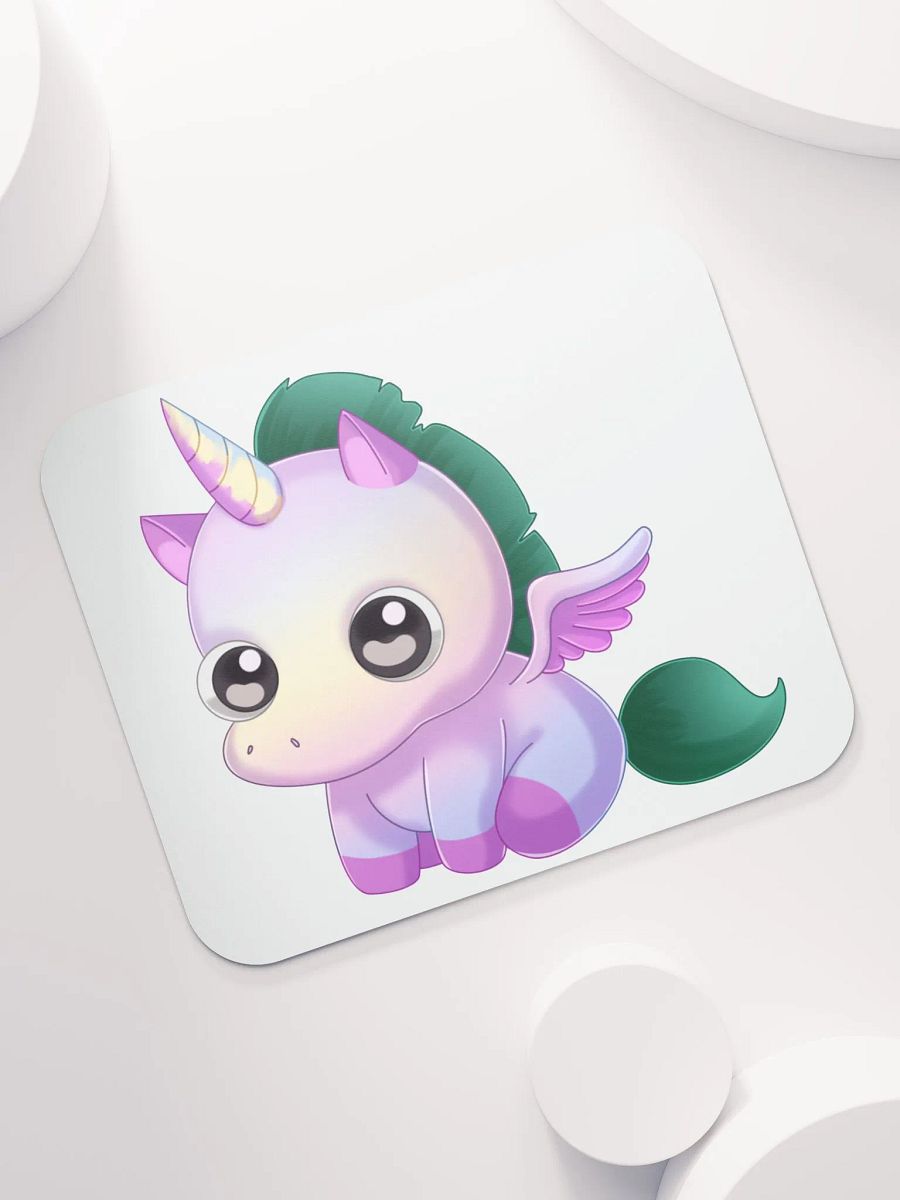 L the Unicorn Square Mousepad product image (7)