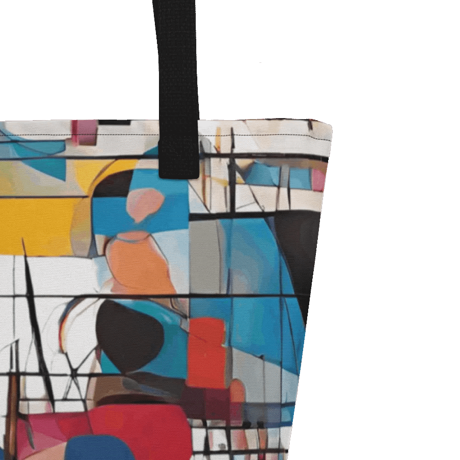 kadinsky inspired large tote bag product image (3)