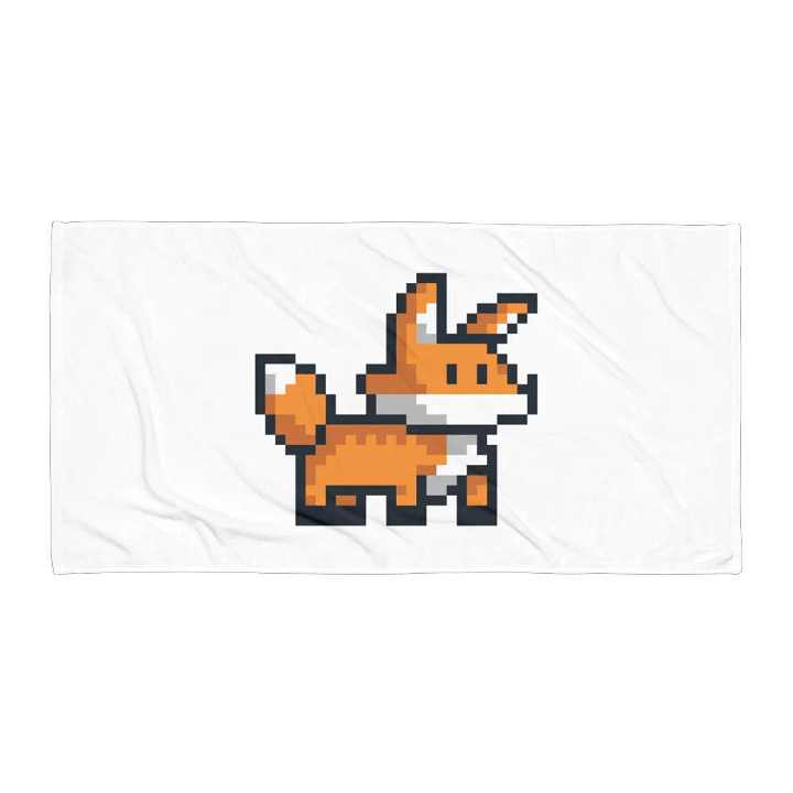 Pixel Fox Sublimated Towel product image (1)