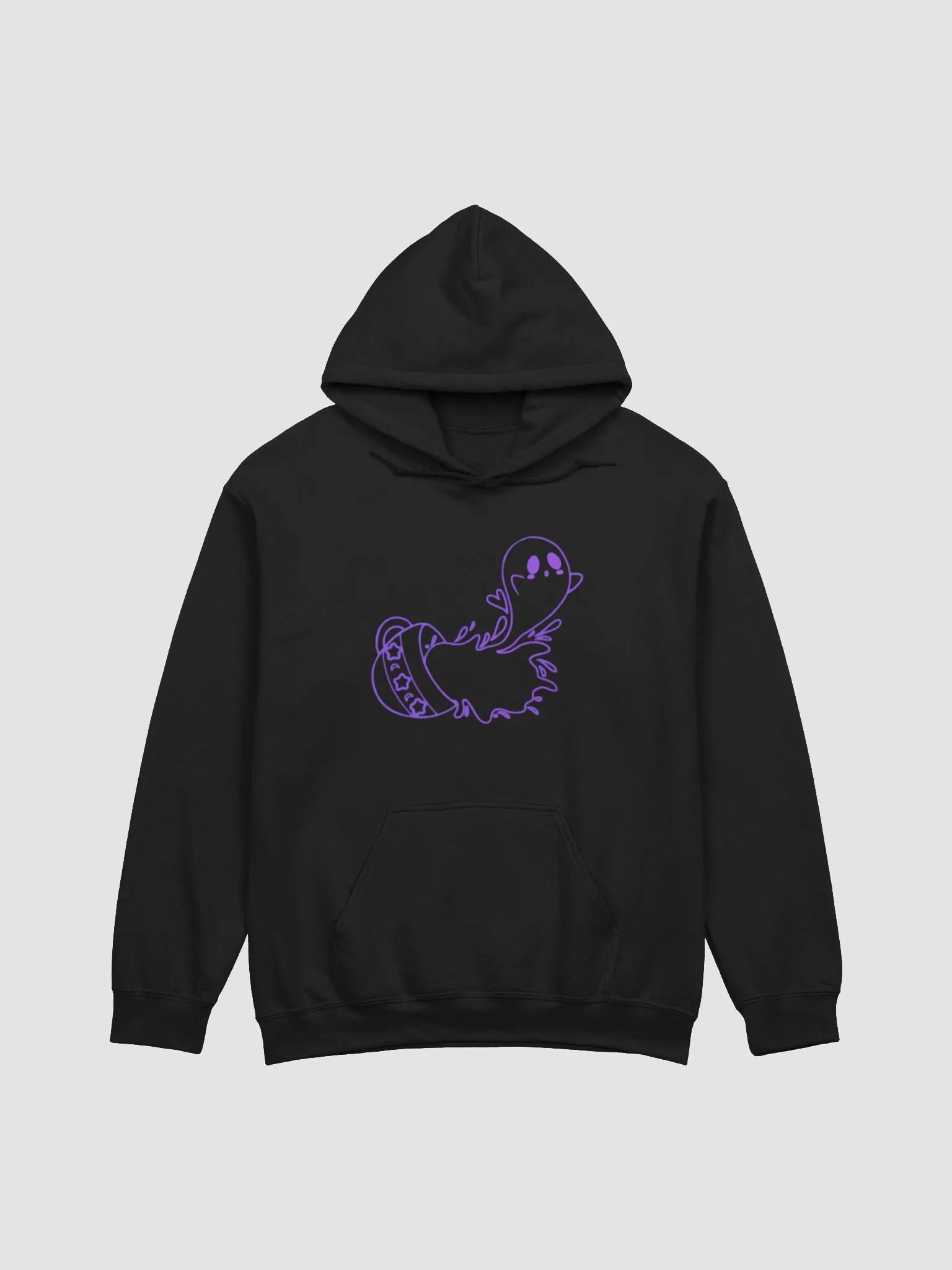 Coffee Ghost Hoodie - Purple product image (2)