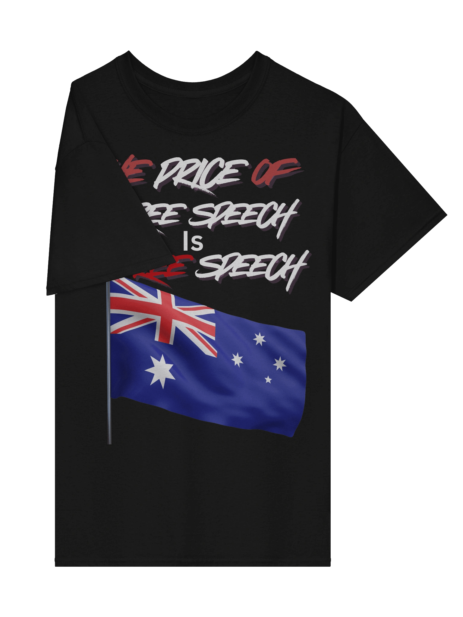 Australian Flag Free Speech Tee product image (5)