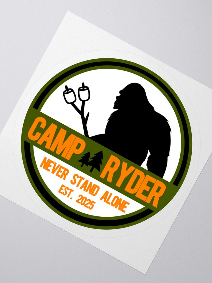 Camp Ryder Sticker product image (2)