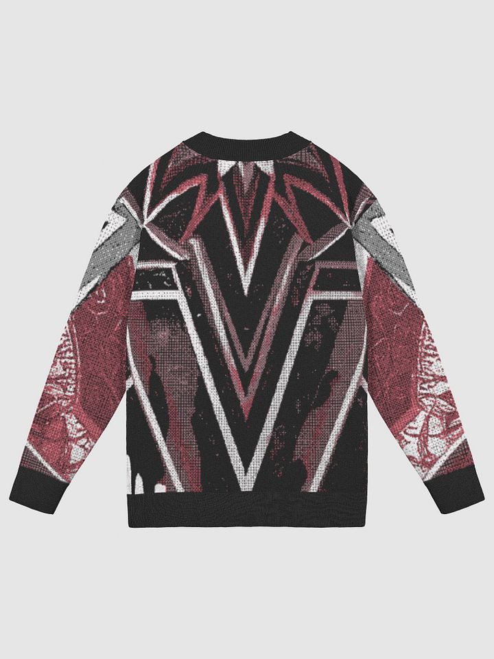 Geometric Fusion Knitted Cardigan product image (7)