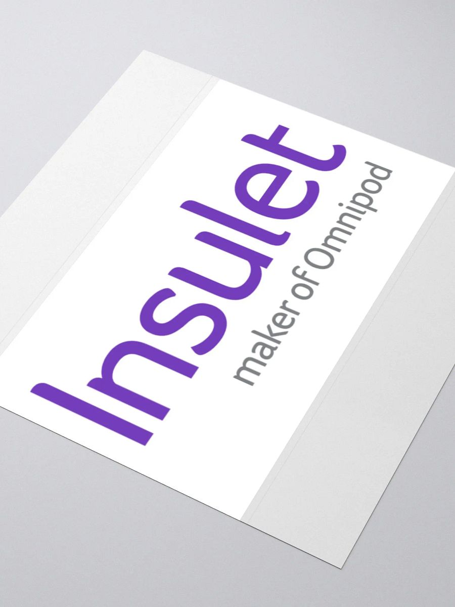 Insulet Kiss Cut Stickers product image (3)