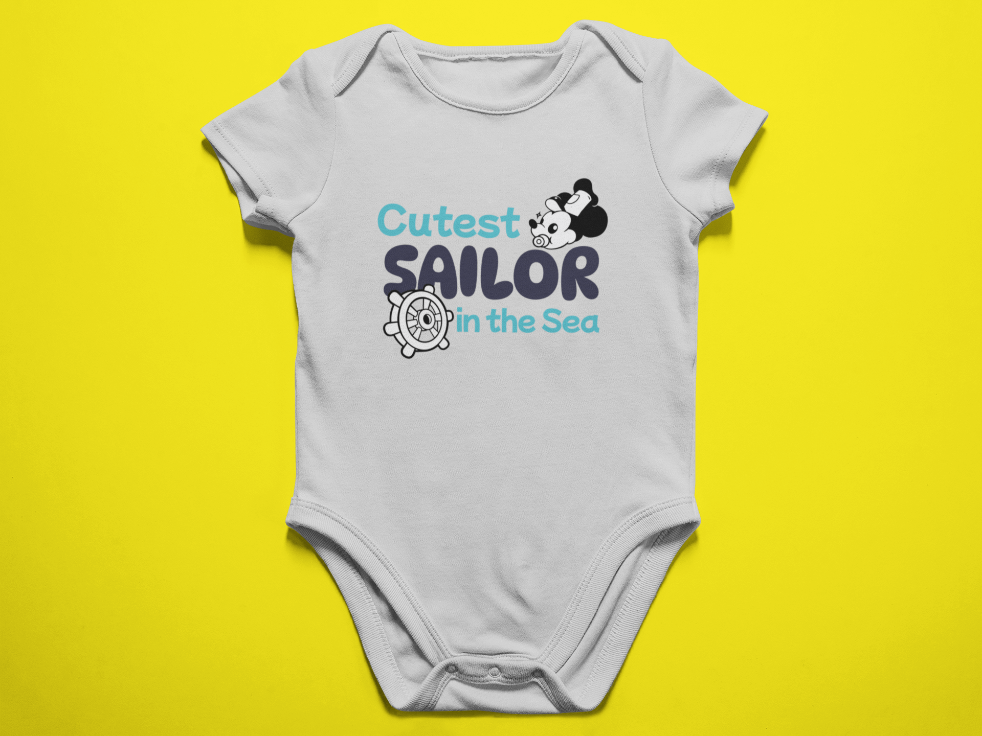 Cutest Sailor - Baby Bodysuit Onesies for Boys product image (1)