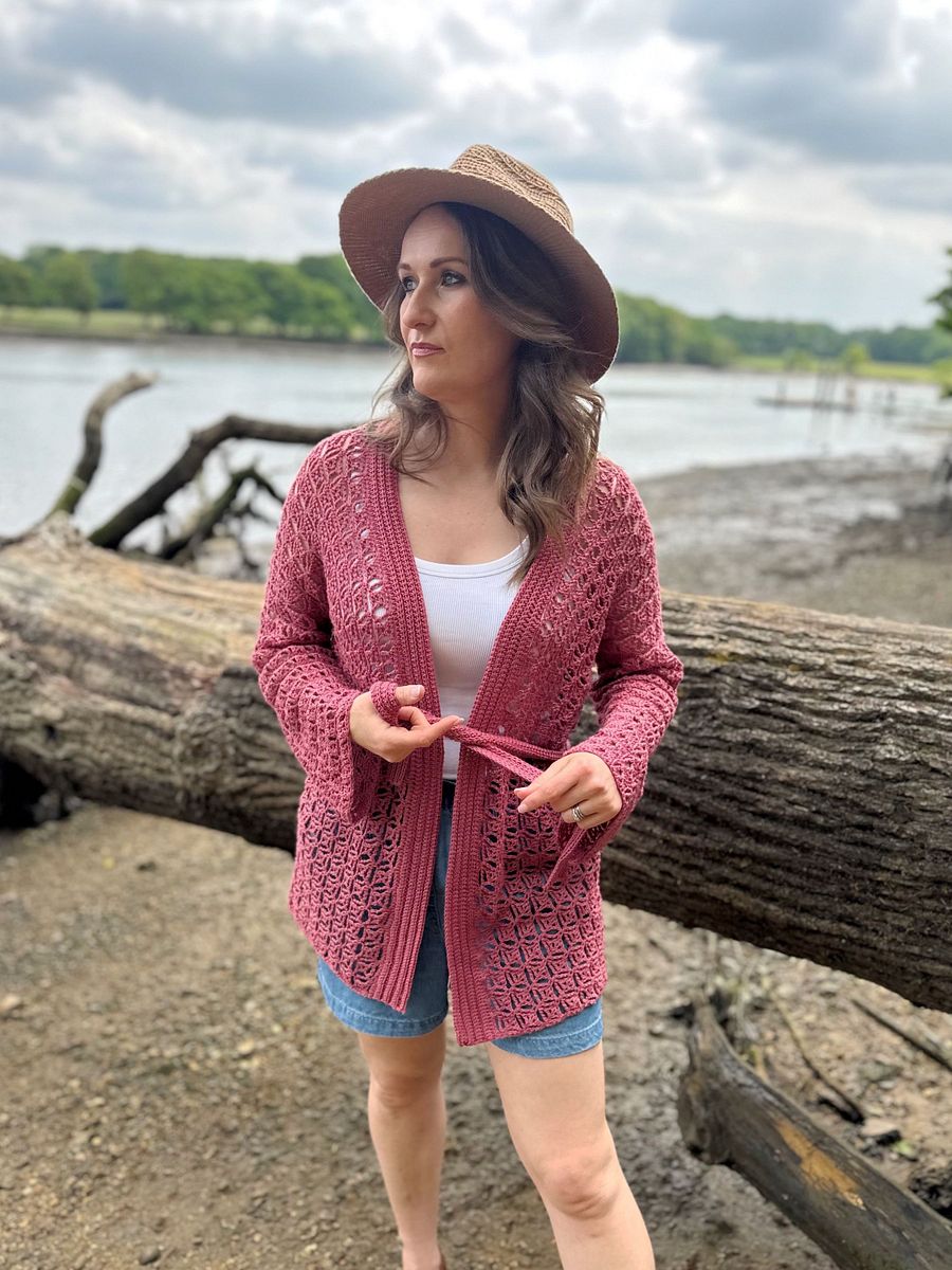 Lace Crochet Cardigan Pattern, Sizes Xs-5X with Video Tutorial product image (7)