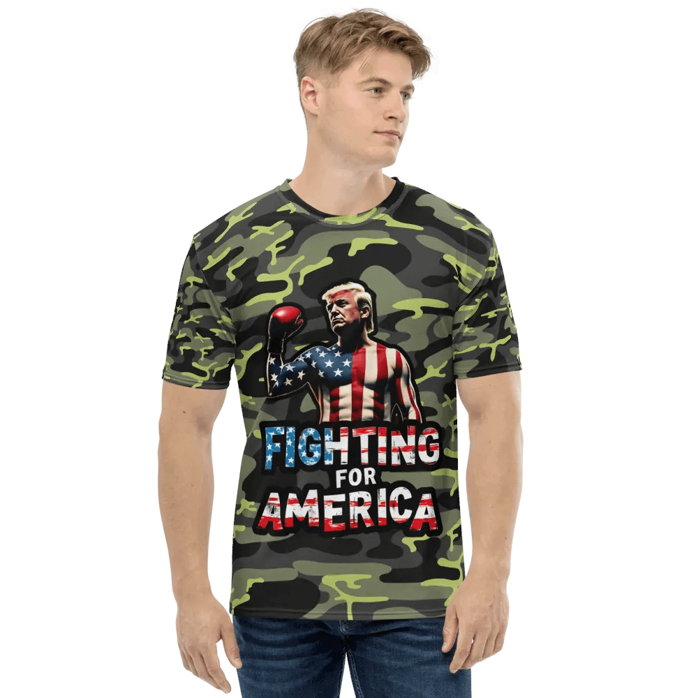 T-Shirt: Trump, Fighting for America product image (1)