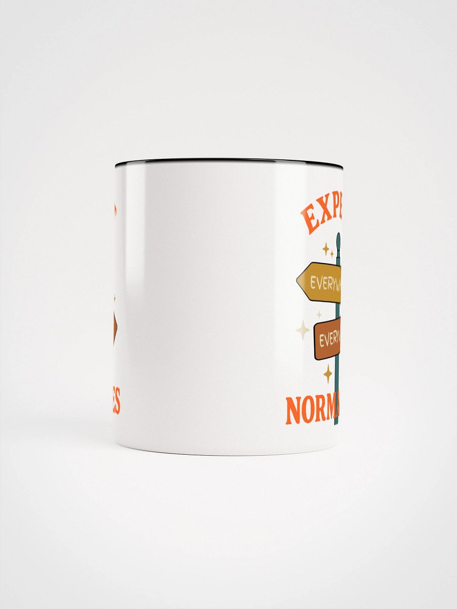 Expect Normacles Everywhere Accent Mug product image (28)