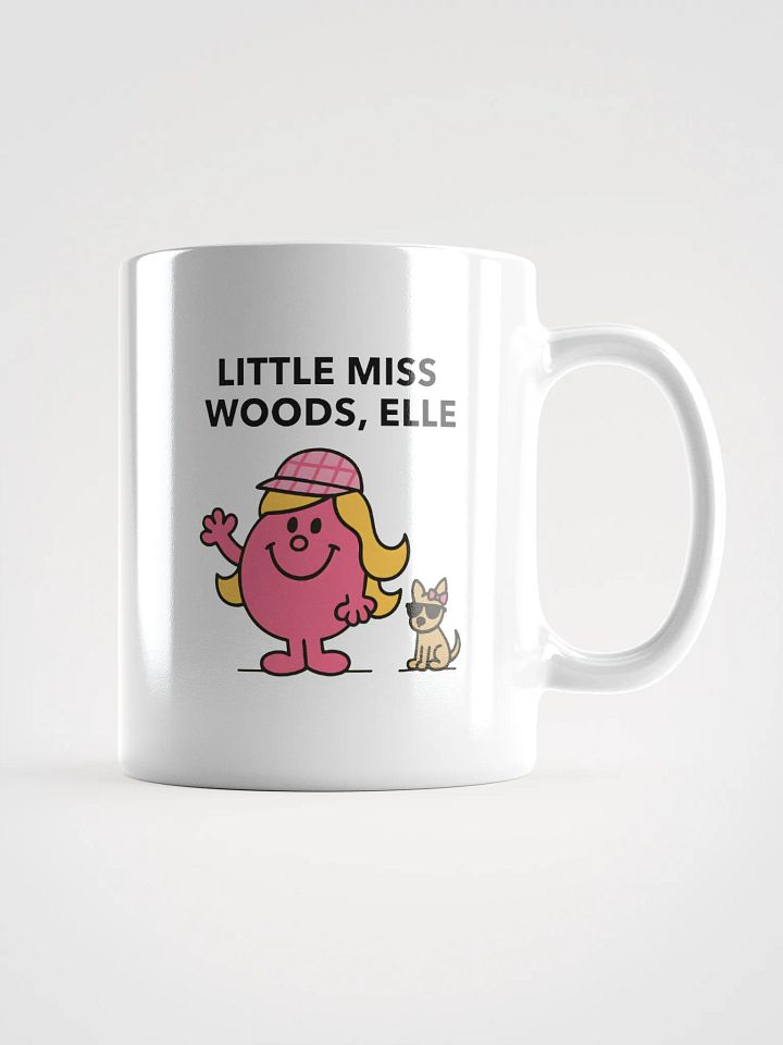 Little Miss Elle Woods Mug – White Glossy Musical Theatre Gift Mug product image (1)