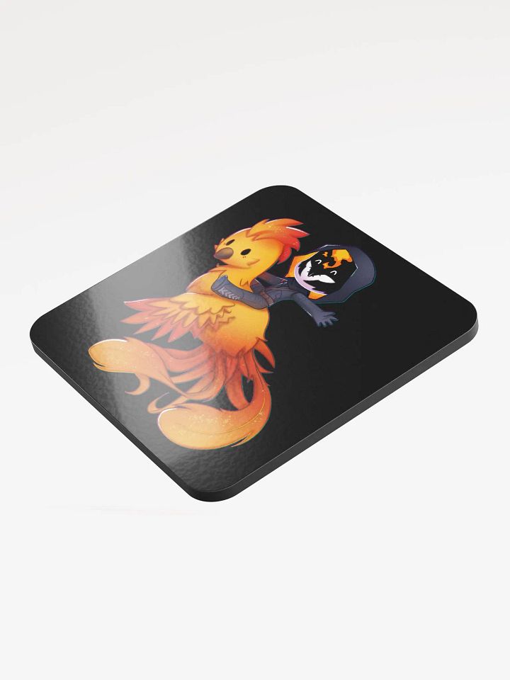 Phoenix Chibi Coaster (Black) product image (1)