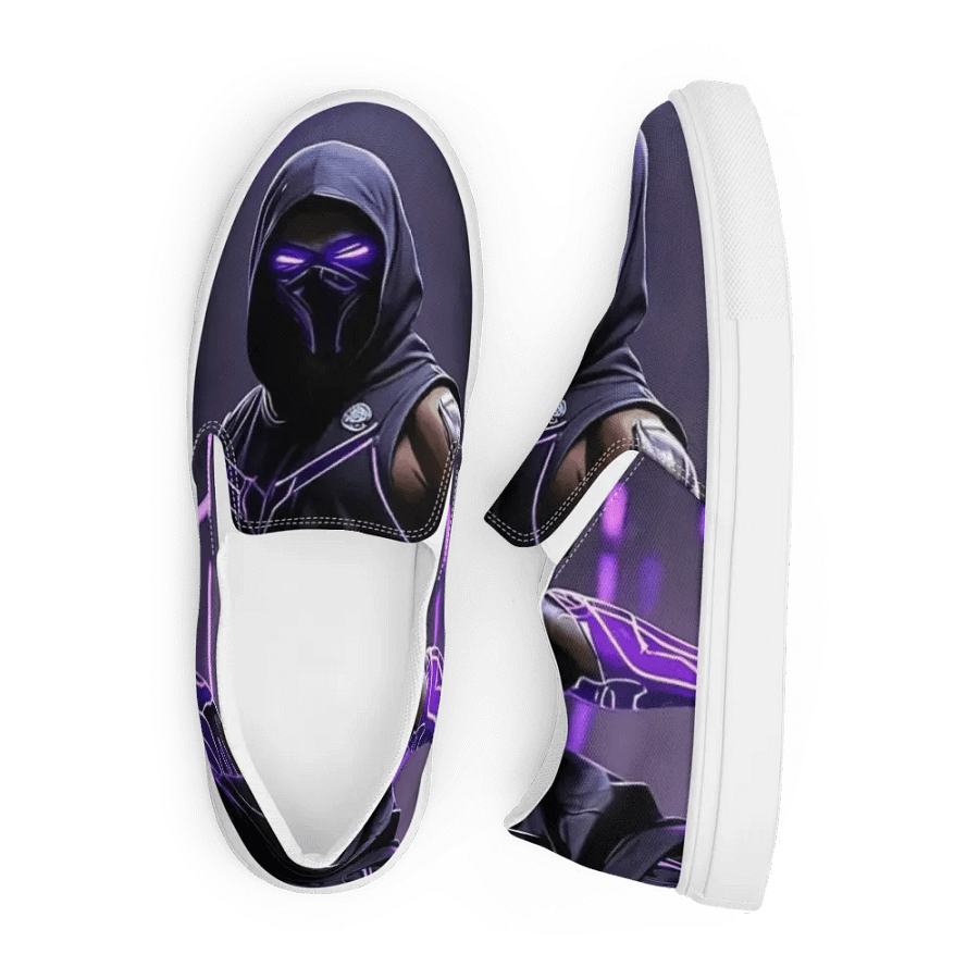 Neon Glow Women's Slip-On Canvas Shoes product image (5)