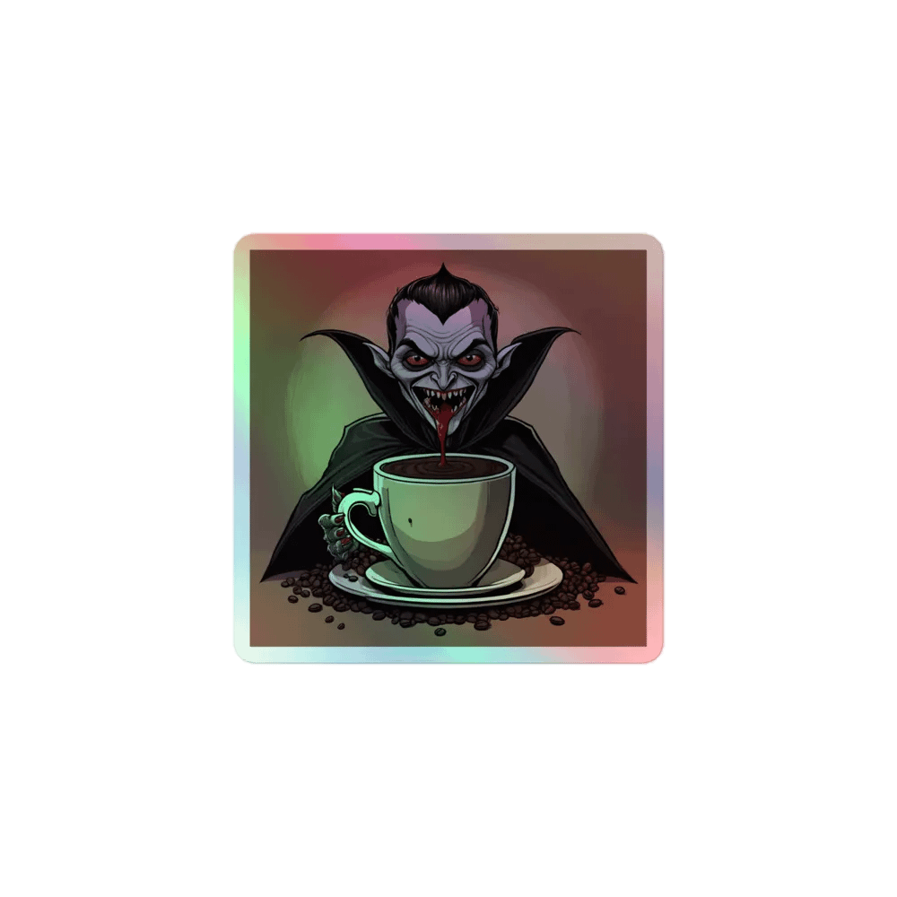 Vampire Brew Holographic Sticker Sheet product image (1)