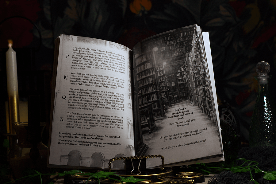 Tangled Blessings: A 1-2 Player Magical School Horror Tabletop RPG product image (3)