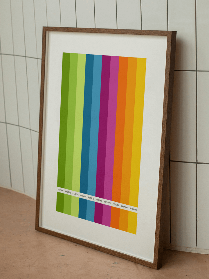 COLOR PALETTE 009 • WALLART DECOR product image (1)