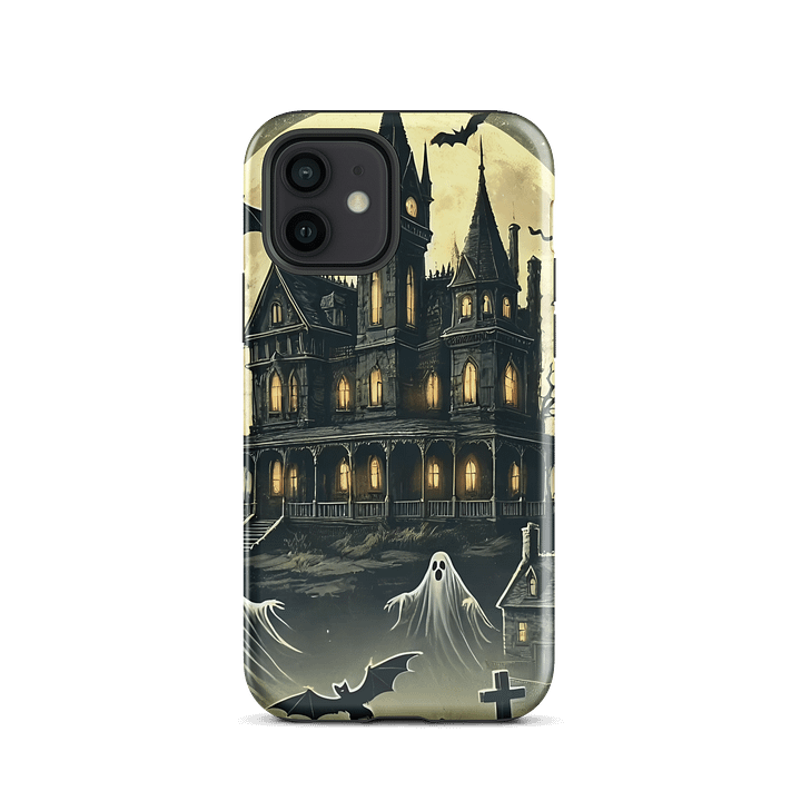 Haunted Mansion iPhone Tough Case - Ghostly Gothic House Design product image (1)