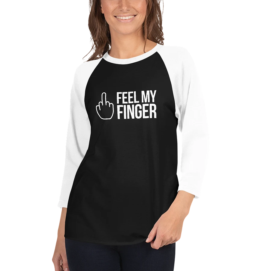 Feel My Finger - Baseball Shirt product image (3)