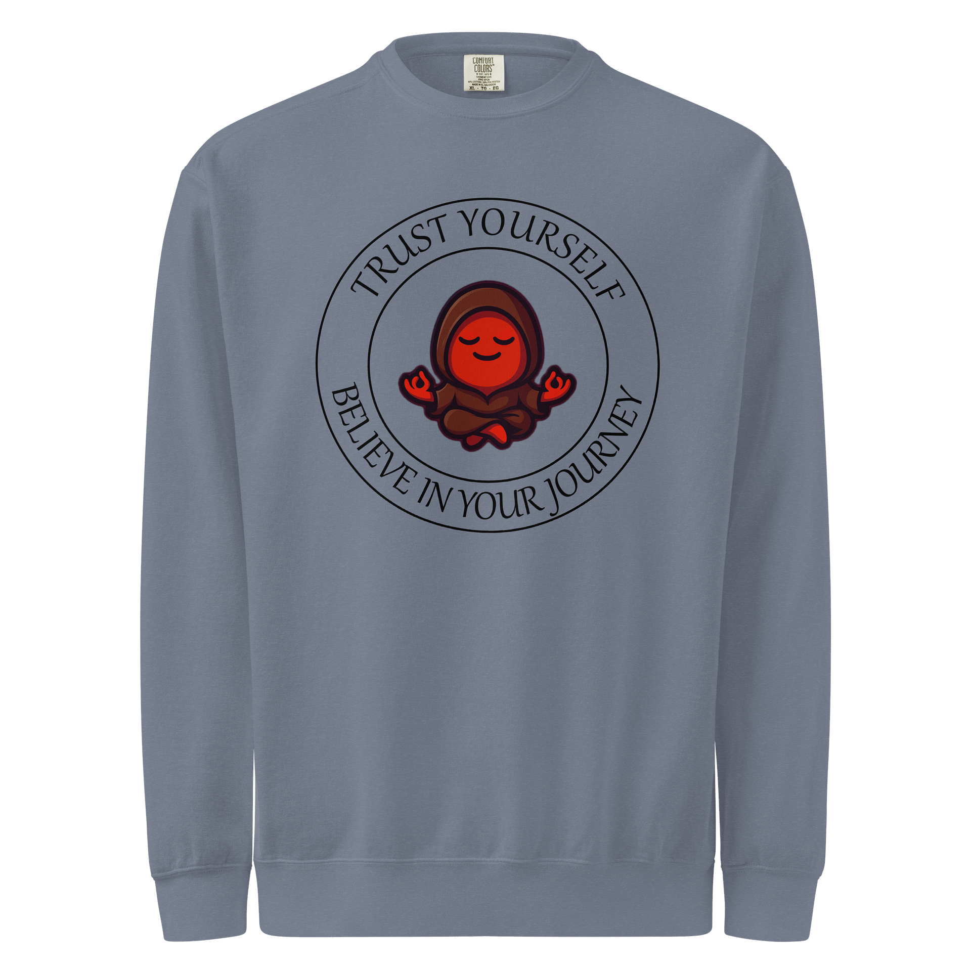 Beanlightened: Trust the Journey Sweatshirt🧘‍♂️✨ product image (1)