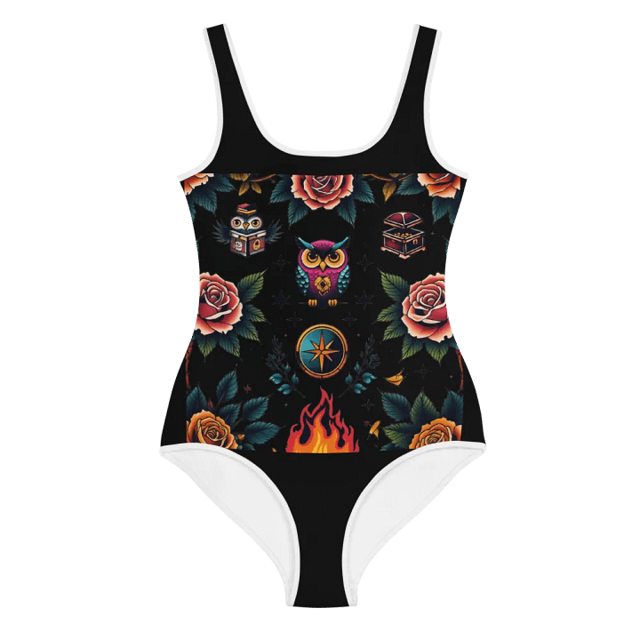 Owl's Wisdom Youth Swimsuit product image (1)