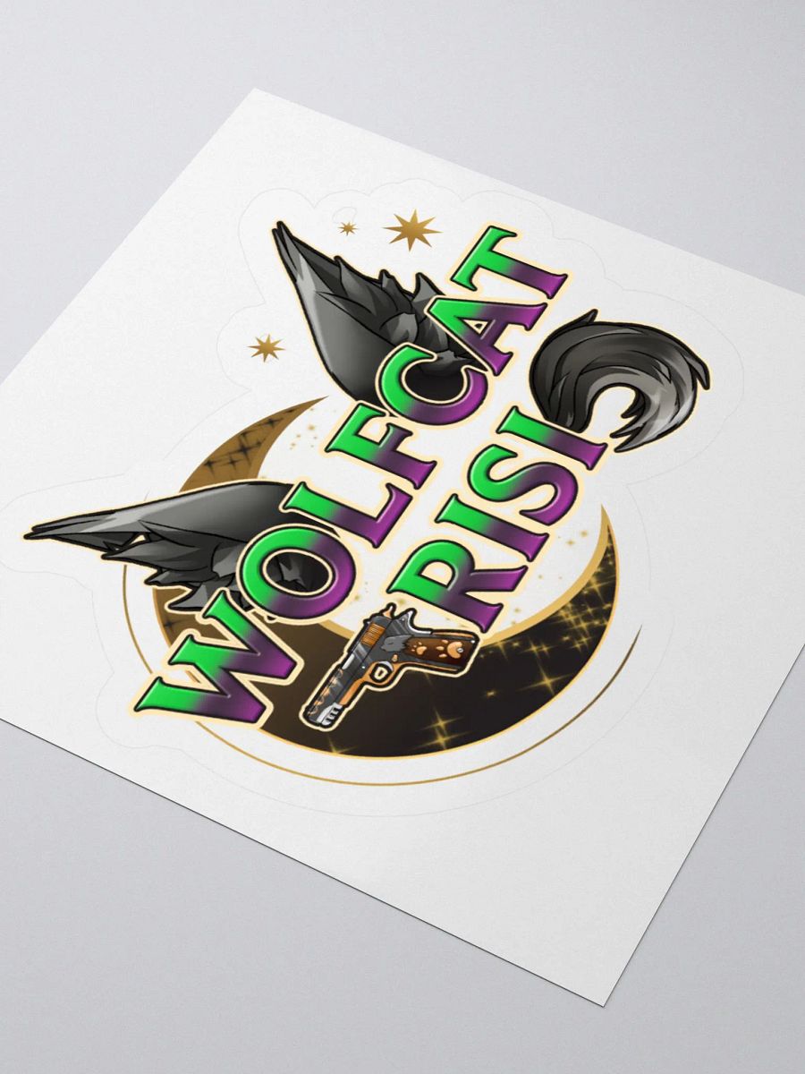 WolfcatRisi Logo Sticker (variant 2) product image (6)