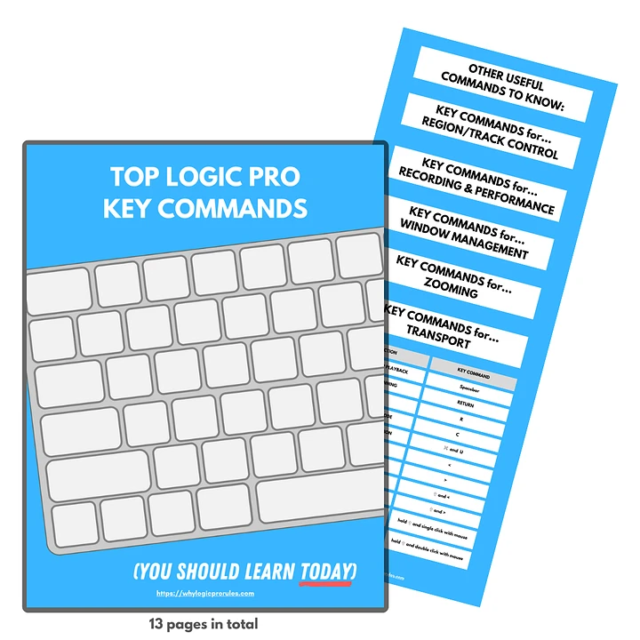 Key Commands Cheat Sheet PDF product image (1)