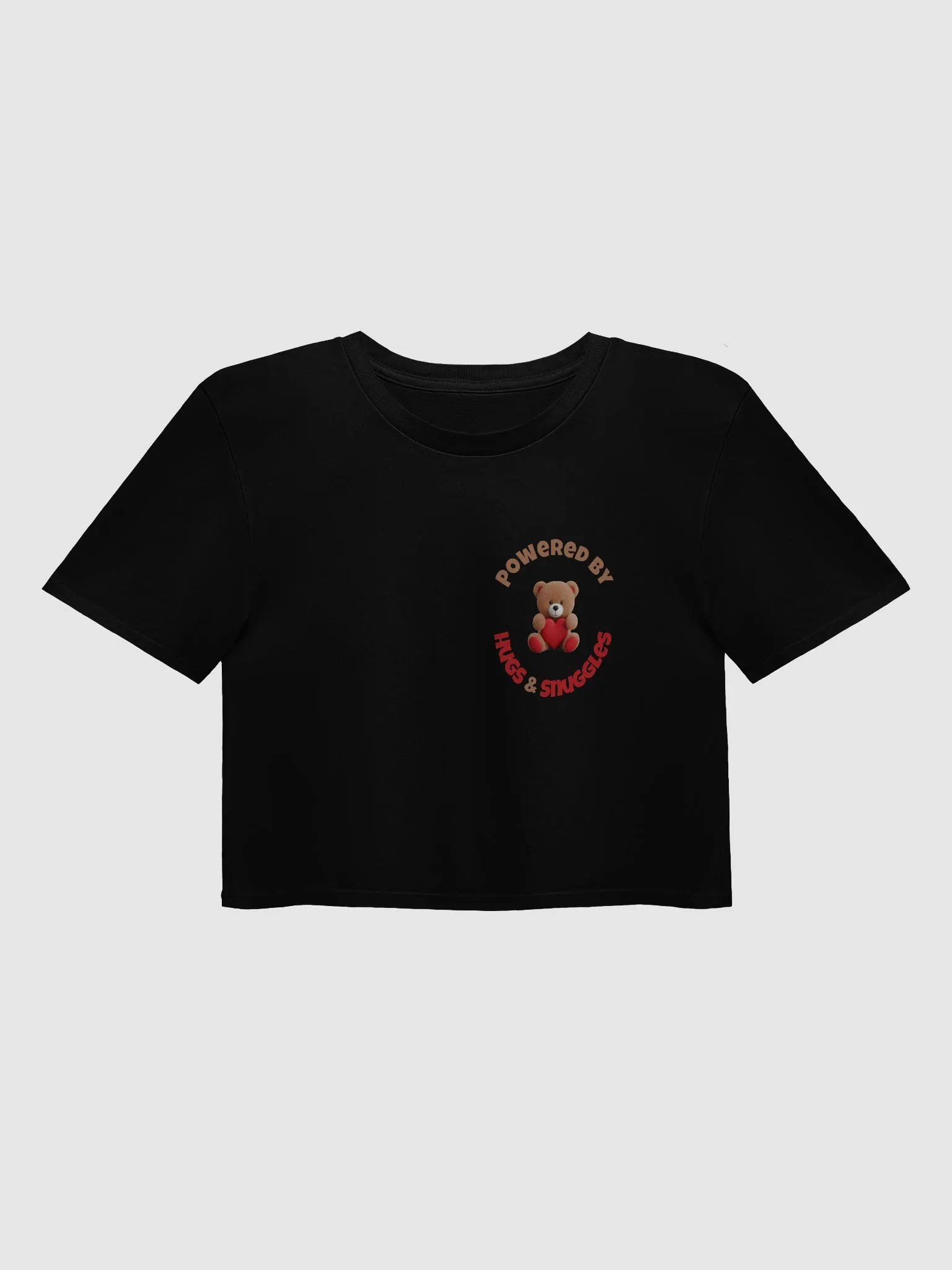 Powered by Hugs and Snuggles Relaxed Fit Crop Top product image (1)