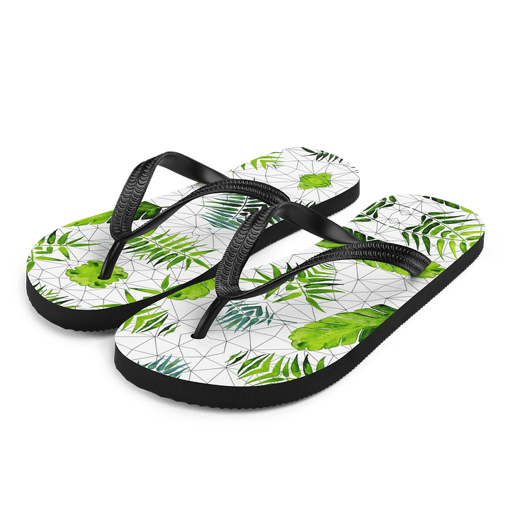 Tropical Leaf Flip-flops product image (1)