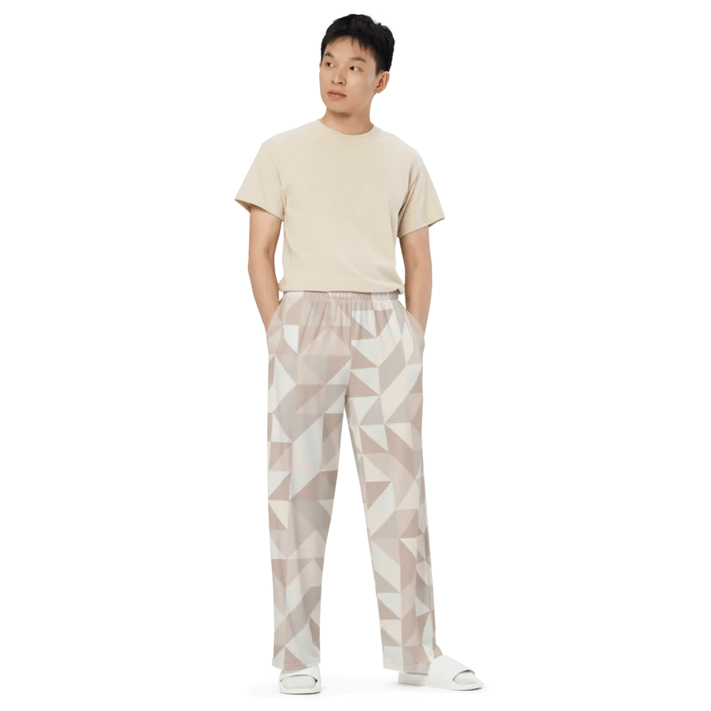 BUIII Dynamic Geometry: Whispering Sands Wide-Leg Pants product image (6)