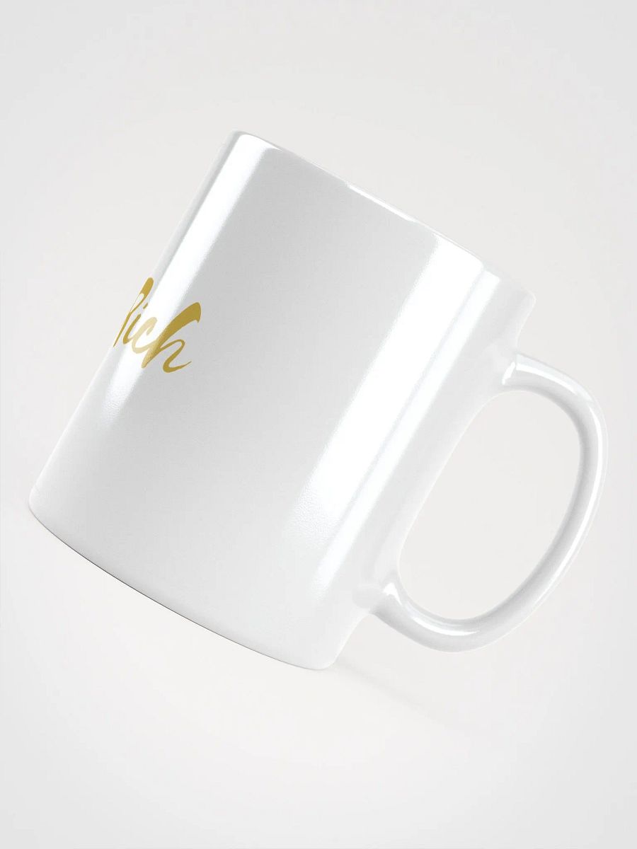 Stay Rich Gold Cursive Mug product image (5)