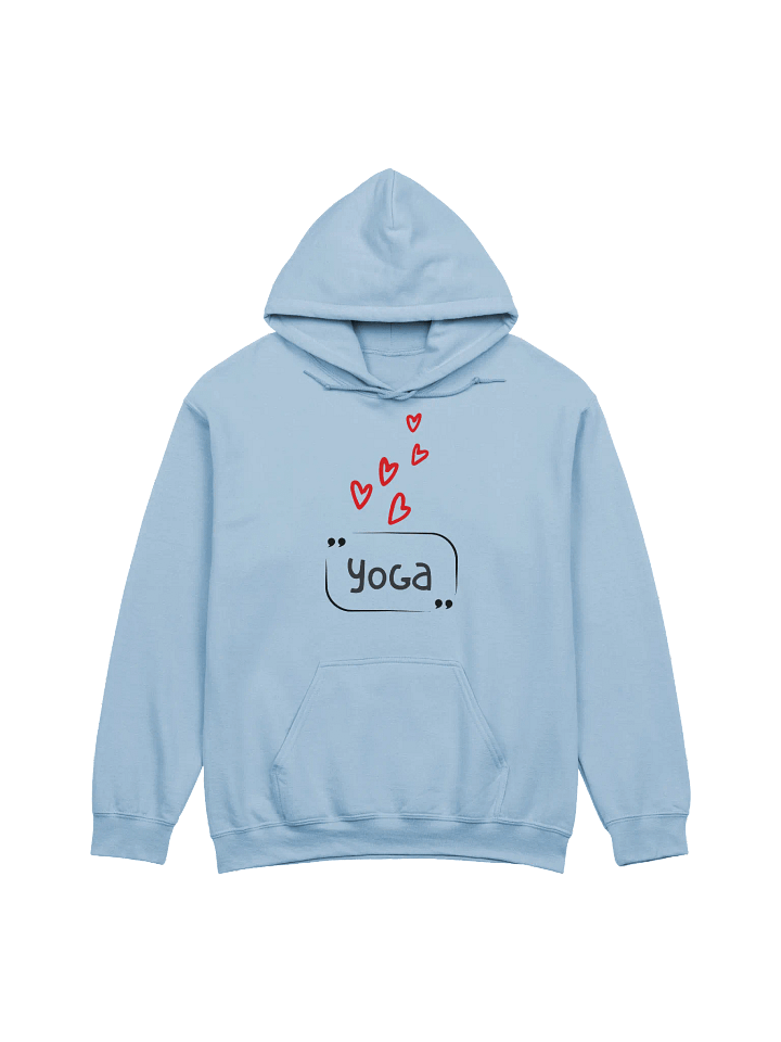 Yoga Love Hoodie - Heartfelt Design product image (1)
